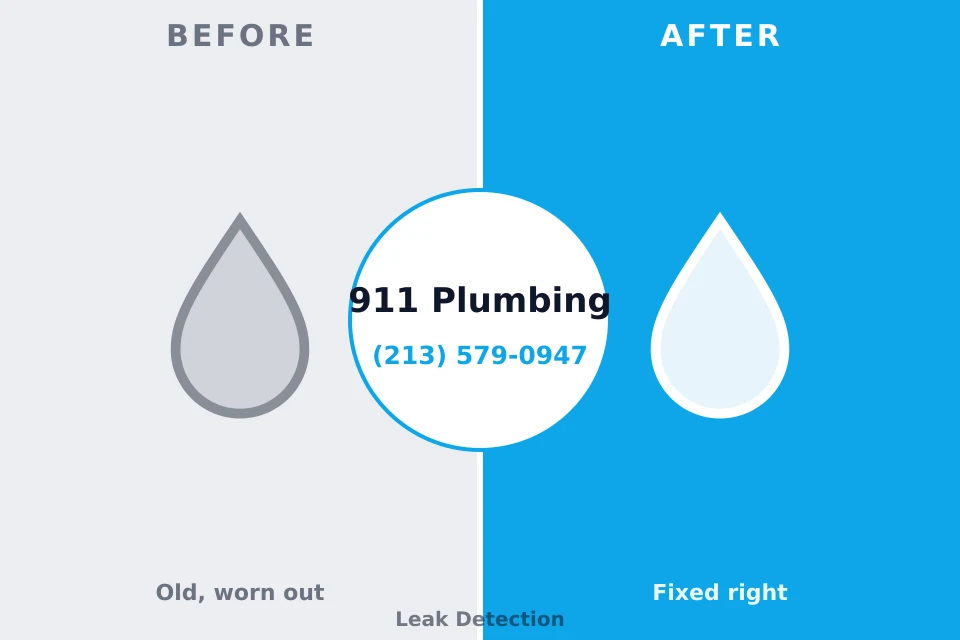 Before and after: plumbing repair Steelville, MO